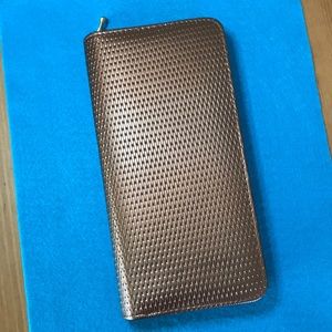 Bronze color wallet